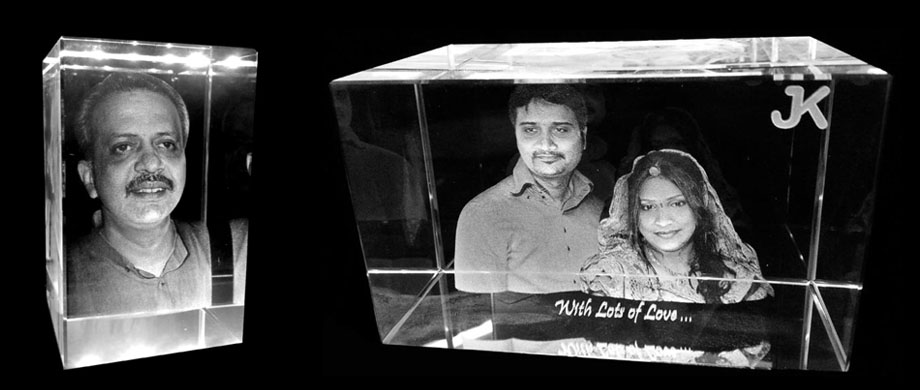 3D Personalized Crystal Gifts